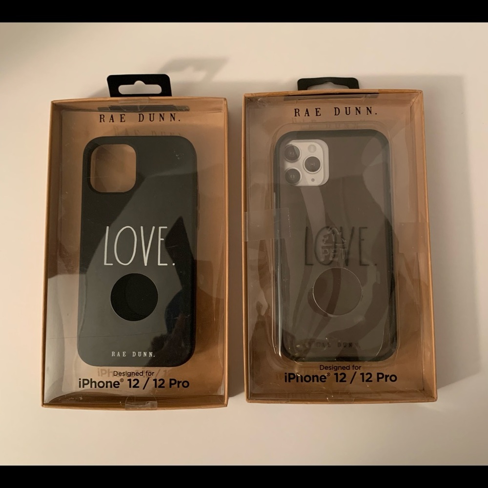 Rae Dunn iPhone 12/12pro LOVE phone protecter case